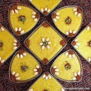 تزیین شله زرد 8