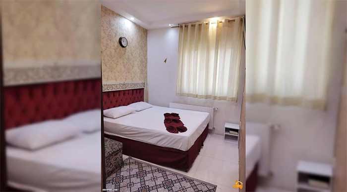 ​اتاق دبل هتل آپارتمان ریحانه