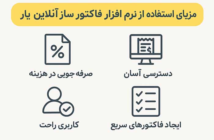 استفاده از نرم افزارهای فاکتورساز آنلاین