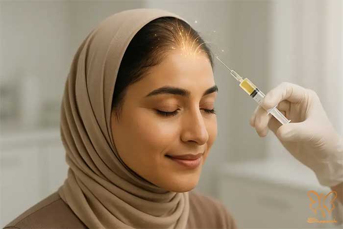 تزریق پی آر پی مو سر مشهد