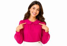 آموزش خیاطی یقه ب ب بزرگسالان (جلوباز+ جلوبسته) با فیلم