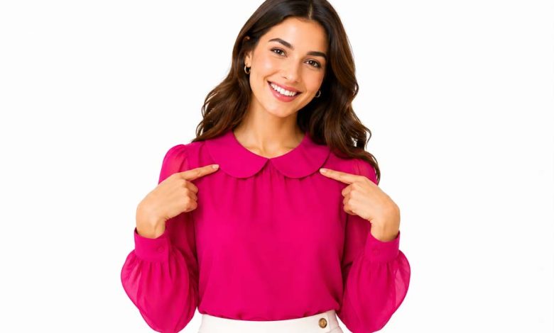 آموزش خیاطی یقه ب ب بزرگسالان (جلوباز+ جلوبسته) با فیلم
