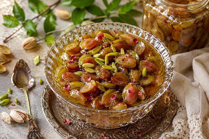 مربای پوست پسته