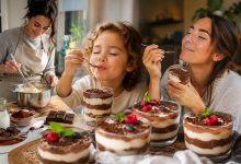 4 بهترین دستور دسر با نشاسته ذرت و شیر (بیسکویت، پودرکاکائو ...)