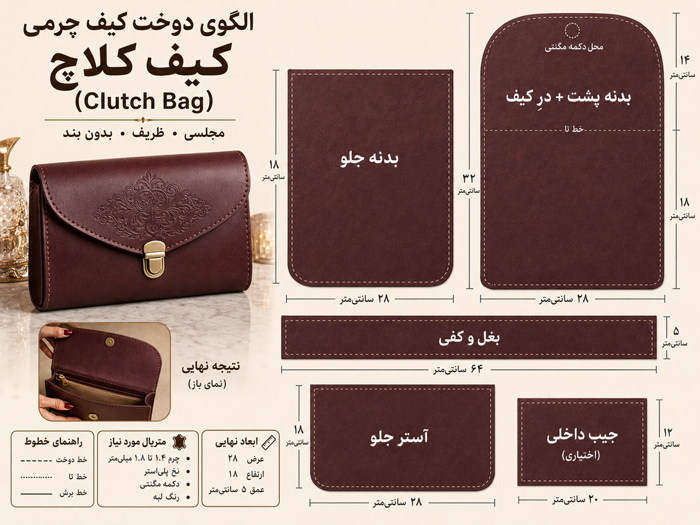 کیف کلاچ (Clutch Bag)