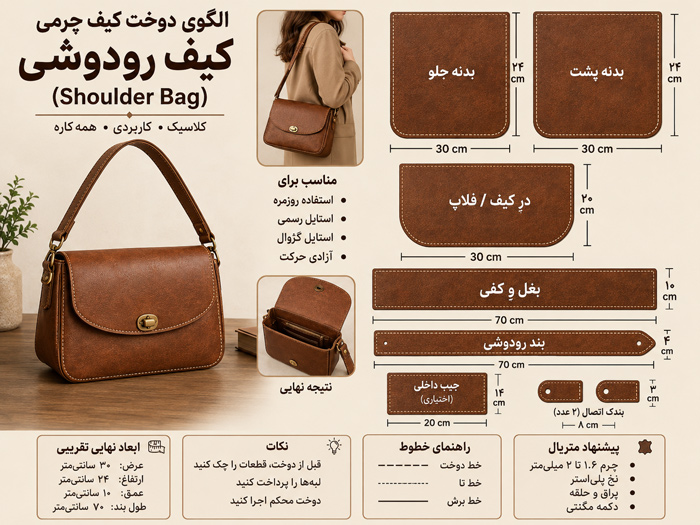 کیف رودوشی (Shoulder Bag)