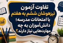 تفاوت آزمون تیزهوشان ششم به هفتم با امتحانات مدرسه؛ دانش‌آموزان به چه مهارت‌هایی نیاز دارند؟